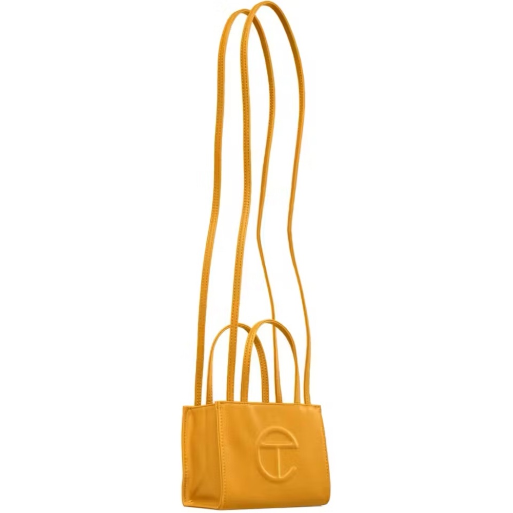 Telfar Mustard Small shopping bag